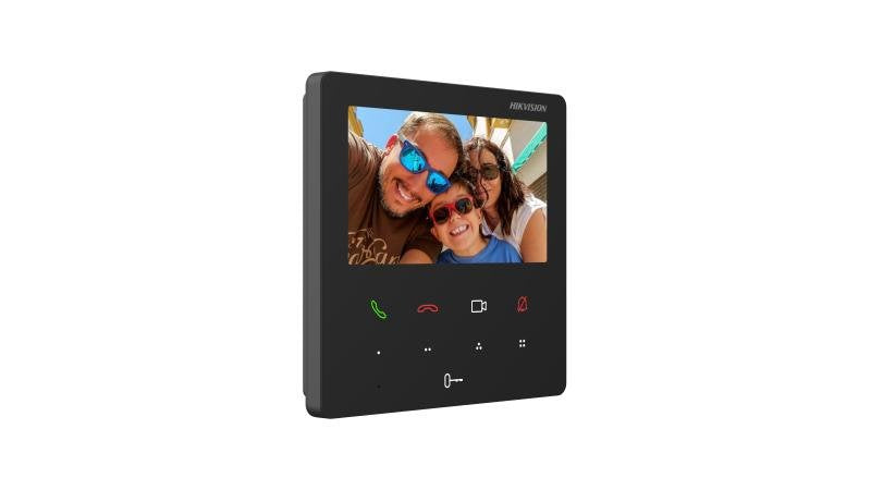 EAN 6942160435671 - Hikvision Value Series DS-KH6110-WE1 sistema de intercomunicación de video 10,9 cm (4.3") Negro imagen 2