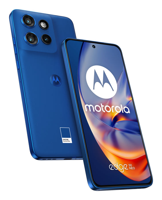 EAN 840023280047 - Motorola edge 50 Neo 16,1 cm (6.36") SIM doble Android 14 5G USB Tipo C 8 GB 256 GB 4310 mAh Azul imagen 1