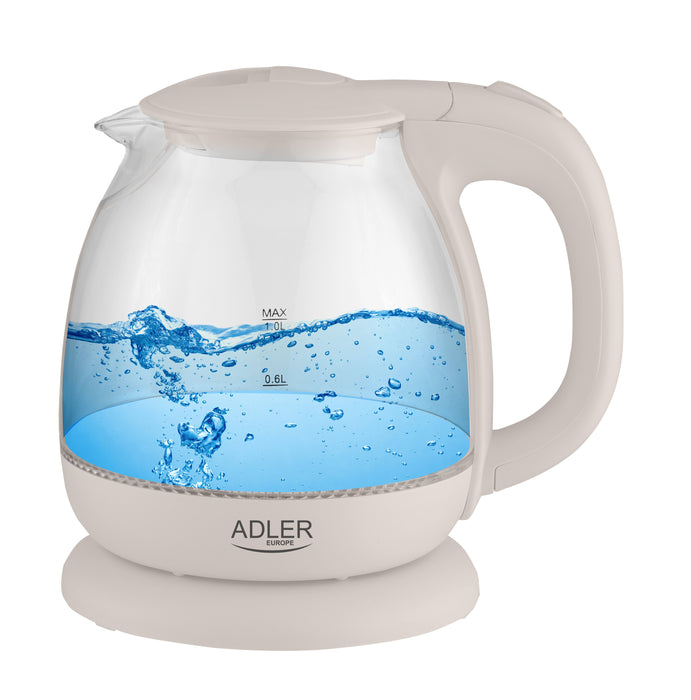 EAN 5902934833394 - Adler AD 1283C tetera eléctrica 1 L 900 W Crema de color imagen 1