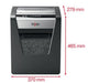 EAN 5028252523486 - Rexel Momentum X415 triturador de papel Corte cruzado 58 dB Negro, Gris imagen 4