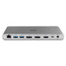 EAN 4002888433495 - Lindy 43349 base para portátil y replicador de puertos Alámbrico USB 3.2 Gen 1 (3.1 Gen 1) Type-C Plata imagen 2