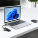 EAN 0065030912143 - StarTech.com H5A4A-USB-HUB hub de interfaz USB 3.2 Gen 1 (3.1 Gen 1) Type-A 5000 Mbit/s Negro imagen 11