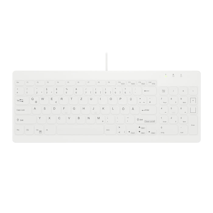 EAN 7061112490373 - Contour Design Active Key AK-C7012 teclado Industrial USB Alemán Blanco imagen 1