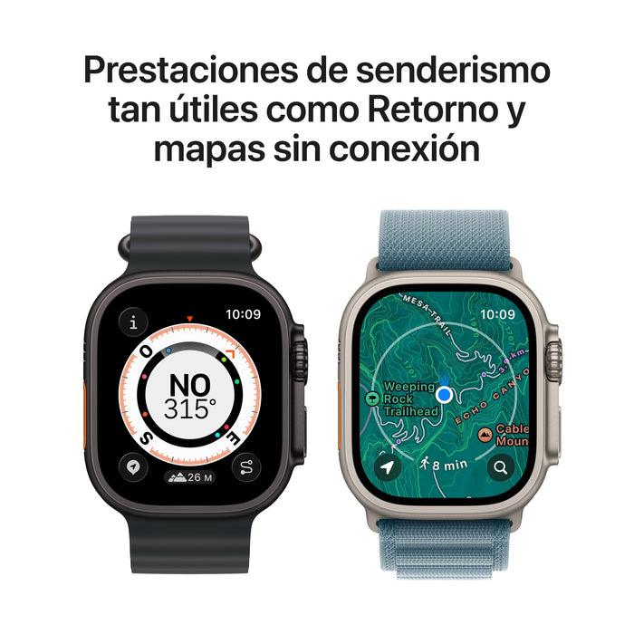 EAN 0195950610383 - Apple Watch Ultra 3 OLED 49 mm Digital 422 x 514 Pixeles Pantalla táctil 5G Negro Wifi GPS (satélite) imagen 6