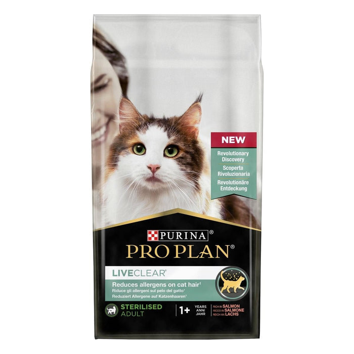 Purina Pro Plan Liveclear Sterilised Adult Bogata W Lososia 1,4kg
