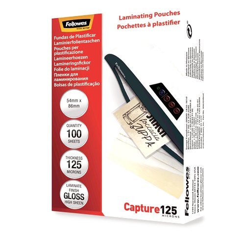 EAN 0077511530630 - Fellowes 5306302 plastificador 100 pieza(s) imagen 1