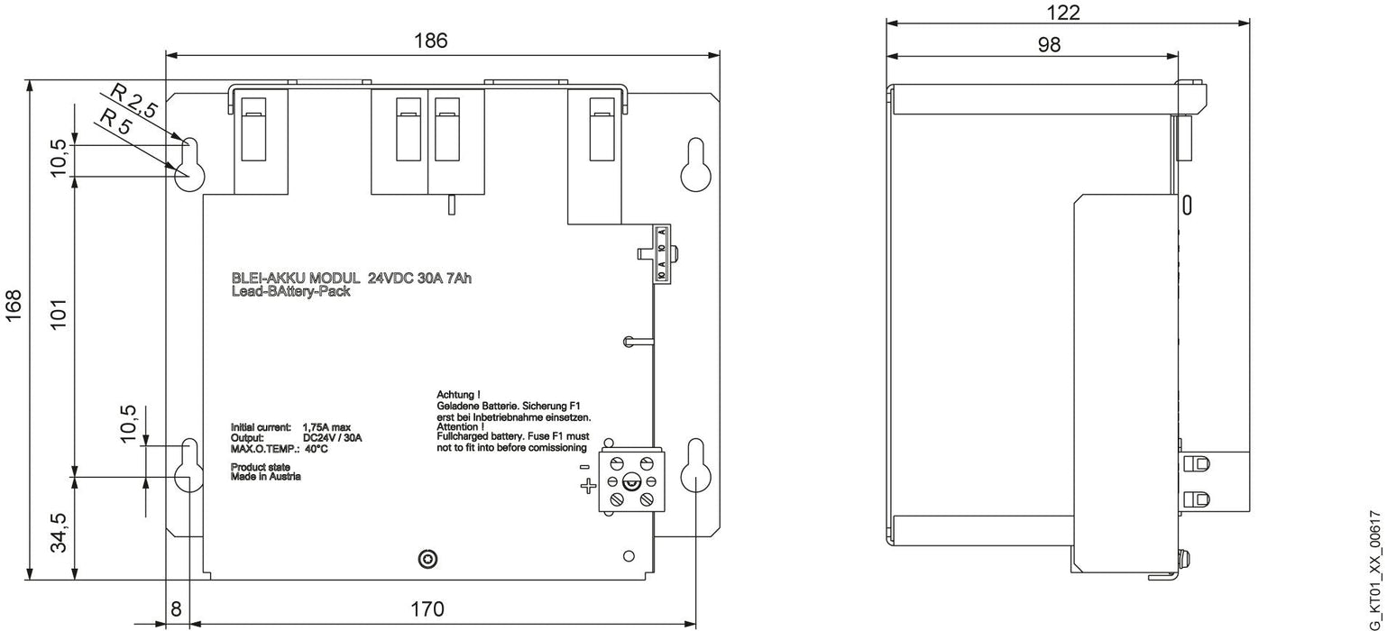 Siem 6ep1935-6me21 Batterie-Modul Sitop Power