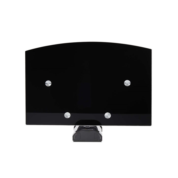 Startech.Com Floating Wall-Mounted Av Shelf, Adjustable Height Shelf For Under Tv, Organize A/V Equipment On Black Tempe