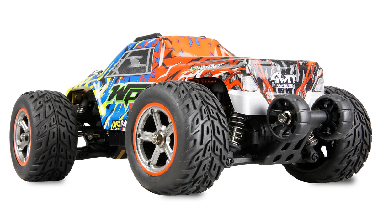Amewi Hyper Go Max20 Monmertruck Li-Po 750mah Azul Orange