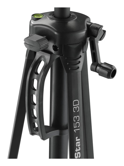Hama Star 153 3d Tripode Para Camara Y Smartphone - Peso Max 990g - Altura Ajustable Hasta 153cm - Manivela En Columna