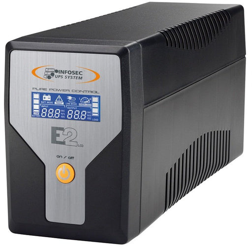 EAN 3700085653524 - Infosec E2 LCD, 2000VA sistema de alimentación ininterrumpida (UPS) 2 kVA imagen 1