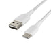 EAN 0745883788613 - Belkin CAB002BT3MWH cable USB 3 m USB A USB C Blanco imagen 2