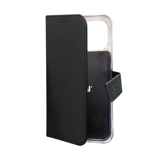 EAN 8021735196860 - Celly Wally funda para teléfono móvil 17 cm (6.7") Funda cartera Negro imagen 2
