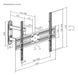 EAN 8435739902325 - AISENS WT70TSLE-323 soporte para TV 177,8 cm (70") imagen 7