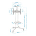 EAN 8433281008229 - TooQ FS1470M-B soporte para pantalla de señalización 177,8 cm (70") Negro imagen 14