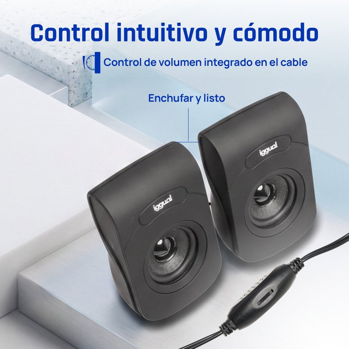 EAN 8435364316993 - iggual IGG316993 altavoz Negro Alámbrico 3 W imagen 6