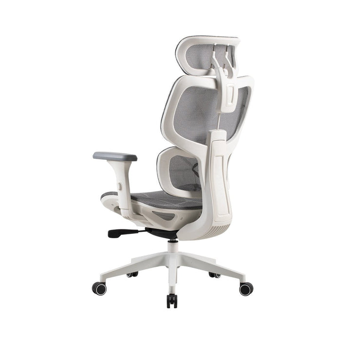 Silla De Oficina  Onex Ventra Premium De Malla, Blanca