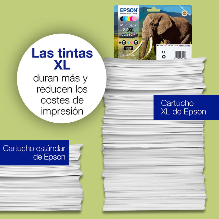 EAN 8715946625348 - Epson Elephant C13T24234012 cartucho de tinta 1 pieza(s) Original Rendimiento estándar imagen 4