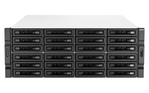 EAN 4711103082256 - QNAP TS-H3087XU-RP NAS Bastidor (4U) Intel Xeon E E-2378 64 GB DDR4 0 TB QuTS hero Negro, Blanco imagen 1