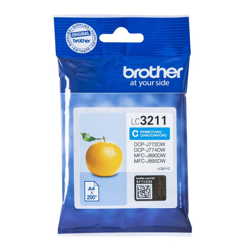 EAN 4977766775755 - Brother LC3211C cartucho de tinta 1 pieza(s) Original Rendimiento estándar Cian imagen 2