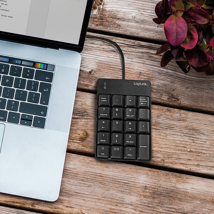 EAN 4052792051636 - LogiLink ID0184 teclado numérico Portátil Negro imagen 4