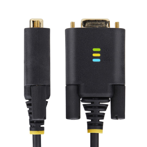 EAN 0065030898355 - StarTech.com 1P10FFCN-USB-SERIAL cable de serie Negro 3 m USB tipo A DB-9 imagen 2