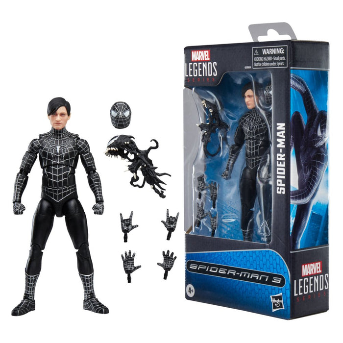 Figura Symbiote Spider-Man Spiderman 3 Marvel Legends 15cm