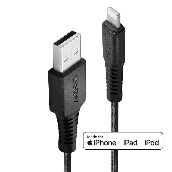 EAN 4002888312929 - Lindy 31292 cable de conector Lightning 2 m Negro imagen 1