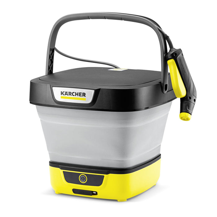EAN 4066529004277 - Kärcher OC 3 FOLDABLE Limpiadora de alta presión o Hidrolimpiadora Compacto Batería 120 l/h Negro, Blanco imagen 1