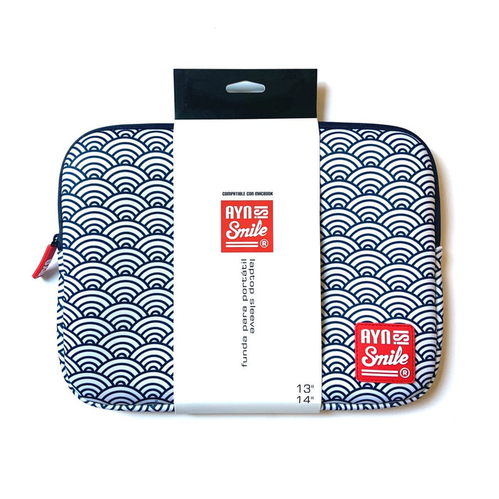 EAN 8420738312794 - Smile 112007140199 maletines para portátil 35,6 cm (14") Funda Marina, Blanco imagen 3