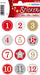 EAN 4008705152549 - HERMA 15254 etiqueta decorativa engomada Papel Multicolor Permanente 24 pieza(s) imagen 1