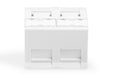 EAN 4016032389972 - Digitus DN-93802-7-SH placa de pared y cubierta de interruptor Blanco imagen 5