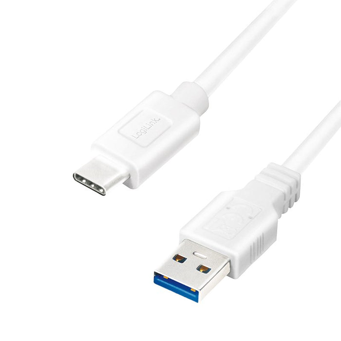 EAN 4052792055252 - LogiLink CU0176 cable USB USB 3.2 Gen 1 (3.1 Gen 1) 2 m USB A USB C Blanco imagen 1