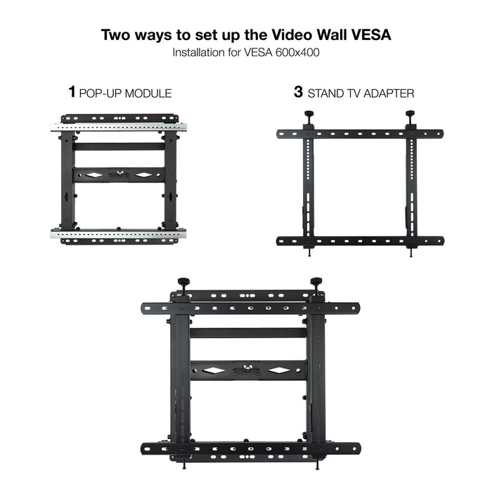 EAN 8433281013070 - TooQ TQVW4571T soporte para pantalla de señalización 177,8 cm (70") imagen 3