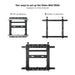 EAN 8433281013070 - TooQ TQVW4571T soporte para pantalla de señalización 177,8 cm (70") imagen 3