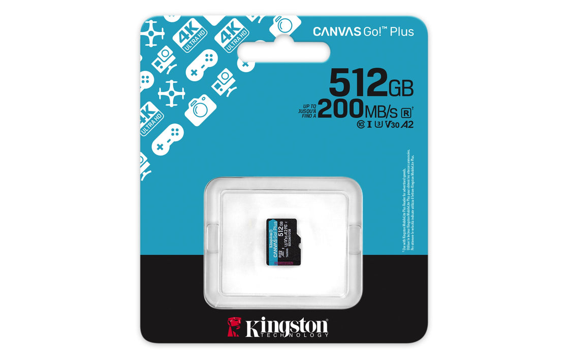 EAN 0740617348071 - Kingston Technology Canvas Go! Plus MicroSD UHS-I Clase 10 imagen 3