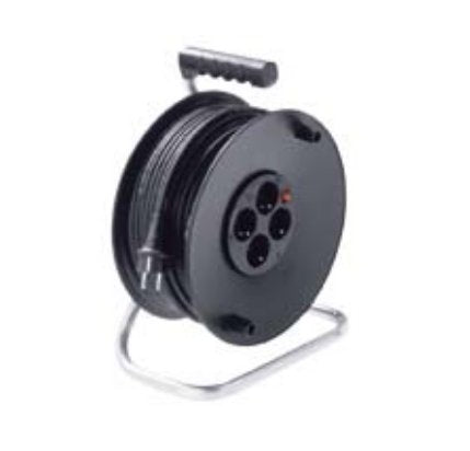 EAN 4016514000203 - Bachmann 395.181 base múltiple 50 m 4 salidas AC Negro imagen 1