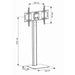 EAN 8054529028863 - Techly ICA-TR11 soporte para TV 177,8 cm (70") Negro, Plata imagen 3