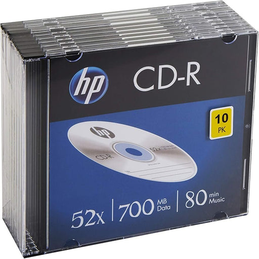 EAN 4710212145319 - HP CRE00085 CD en blanco CD-R 700 MB 52x 10 pieza(s) imagen 1