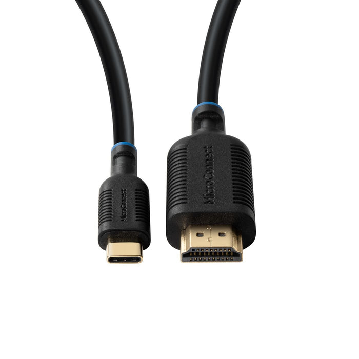 EAN 5715063039144 - Microconnect MC-USBCHDMI2 adaptador de cable de vídeo 2 m USB Tipo C HDMI Negro imagen 2