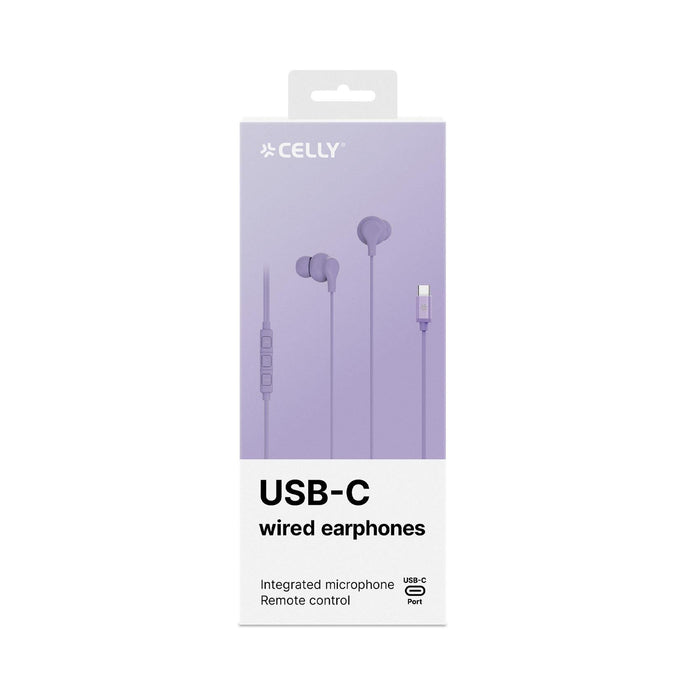 EAN 8021735218654 - Celly UP1600TYPECVL auricular y casco Auriculares Alámbrico Dentro de oído Llamadas/Música USB Tipo C Vio imagen 7