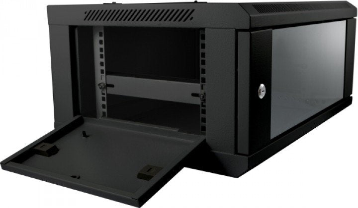 EAN 4038816009180 - ALLNET ALL-SMC6409SCHWARZ armario rack 9U Bastidor de pared Negro imagen 3