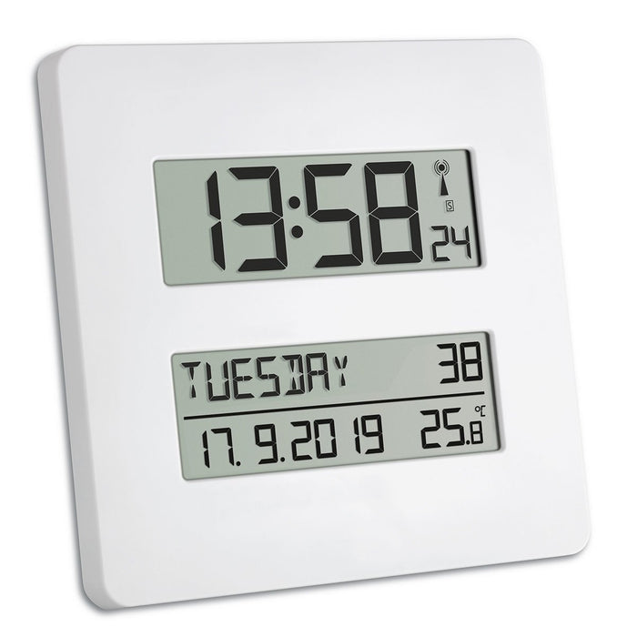 EAN 4009816025654 - TFA-Dostmann Time Line Reloj digital Plaza Blanco imagen 1