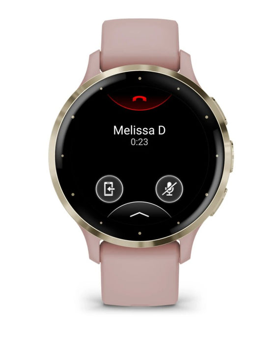 EAN 0753759314804 - Garmin Venu 3S 3,05 cm (1.2") AMOLED 41 mm Digital 390 x 390 Pixeles Pantalla táctil Oro, Rosa Wifi GPS ( imagen 2