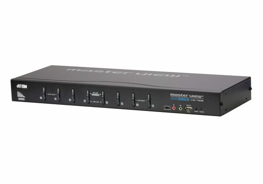 EAN 0672792003011 - ATEN CS1768 interruptor KVM Azul imagen 1