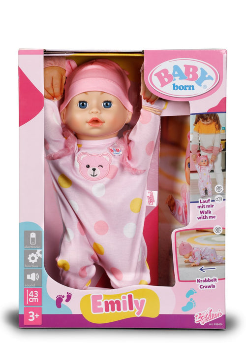 EAN 4001167838532 - BABY born @ Emily Walk with me 43cm imagen 3