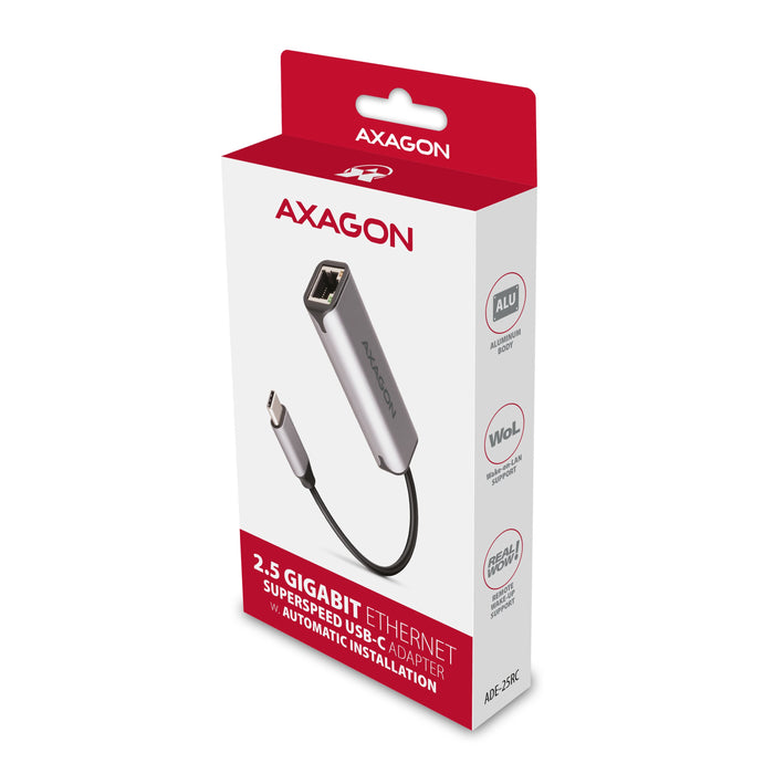 EAN 8595247906618 - Axagon ADE-25RC adaptador y tarjeta de red Ethernet 2500 Mbit/s imagen 11