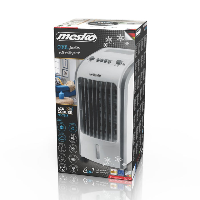 EAN 5902934839372 - Adler MS 7918 aire acondicionado portátil 60 dB Gris, Blanco imagen 10