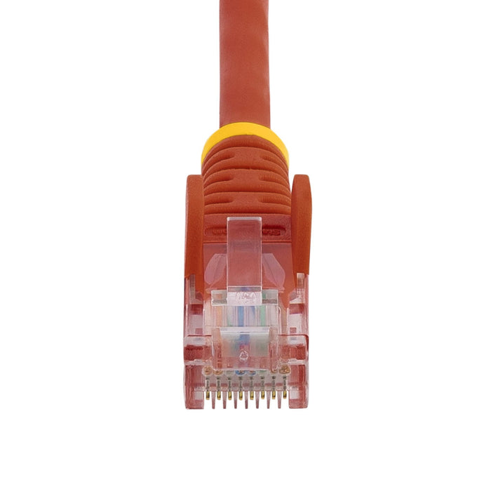 Cable De Red De 10m Rojo Cat5e Cabl Ethernet Sin Enganche