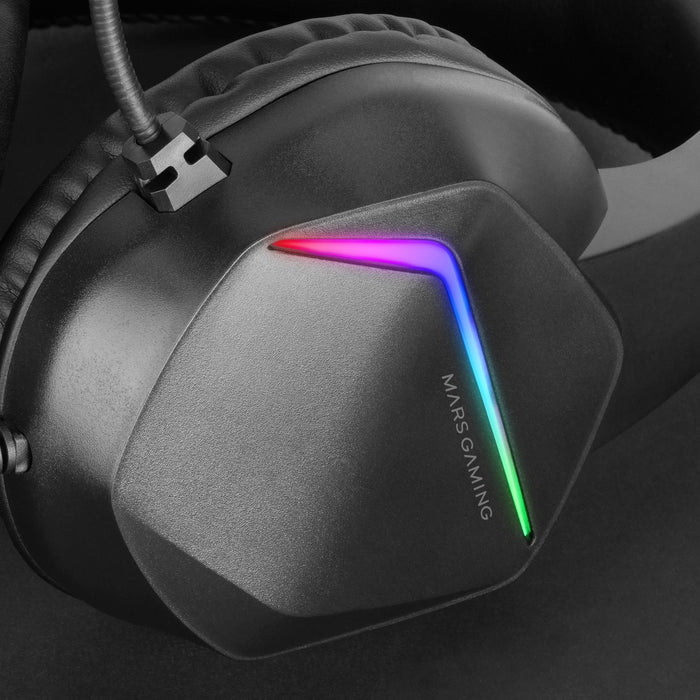 EAN 8435693101475 - Mars Gaming MH122 auricular y casco Auriculares Alámbrico Diadema Juego USB tipo A imagen 5